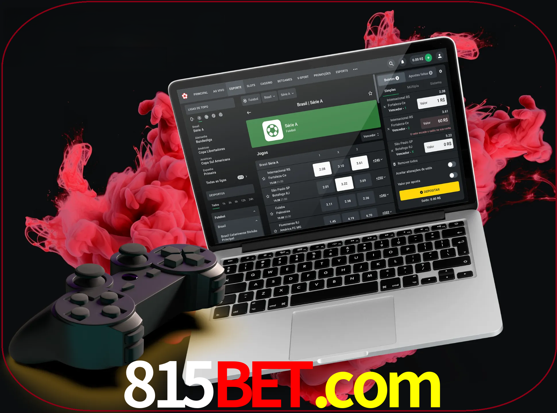 Visite a secção especial de jogos de vídeo em 815bet para descobrir em que jogos pode apostar e ganhar muito dinheiro.